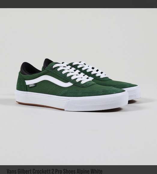 Vans Gilbert Crockett 2 Pro Shoes Alpine/White Mens 13 New in box VN0A38COW5Q - Picture 10 of 12